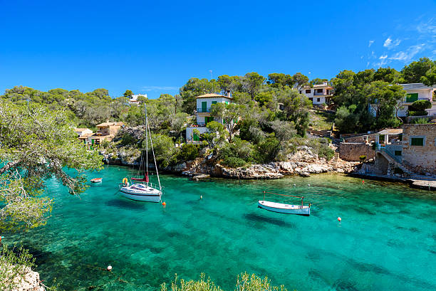 istock Beautiful coast of Cala Figuera -  Spain, Mallorca 587938342