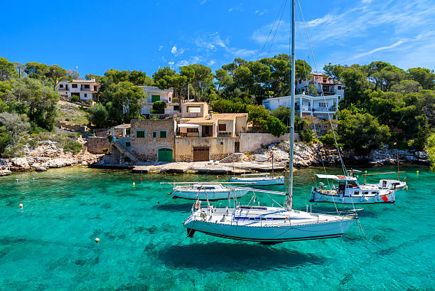 istock Beautiful coast of Cala Figuera -  Spain, Mallorca 587939174