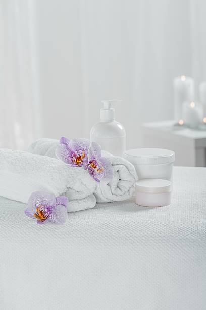 istock Spa set for skin pampering 587939950