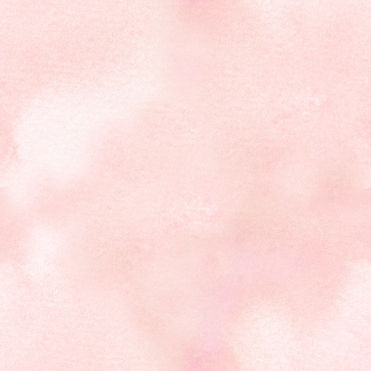 Pink seamless texture hand drawn with watercolor