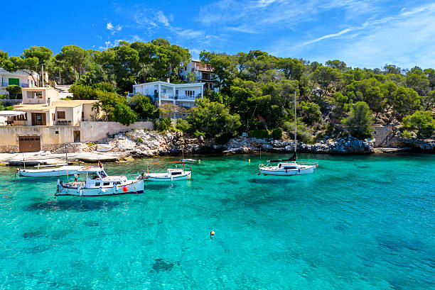 istock Beautiful coast of Cala Figuera -  Spain, Mallorca 587940584