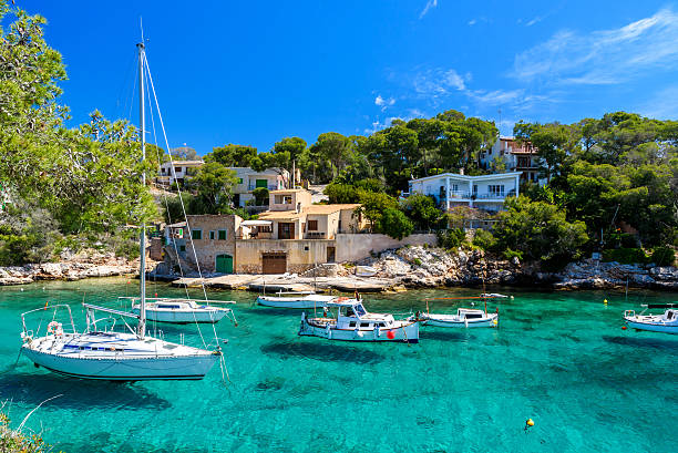 istock Beautiful coast of Cala Figuera -  Spain, Mallorca 587940974