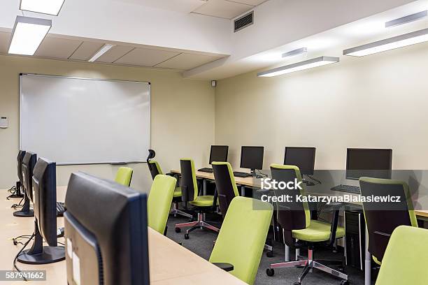 It Classes Are About To Begin Stock Photo - Download Image Now - Computer Lab, University, Education