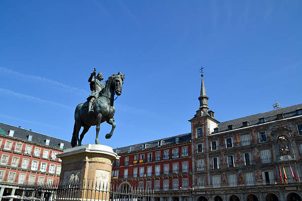 istock Plaza Mayor in Madrid, Spain 587947346
