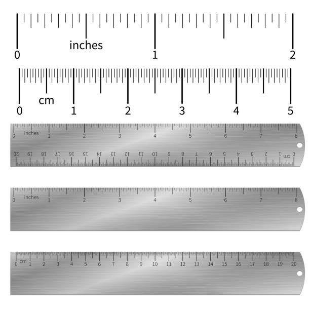 Ruler and Tape Measurement in Decimal and Fraction 