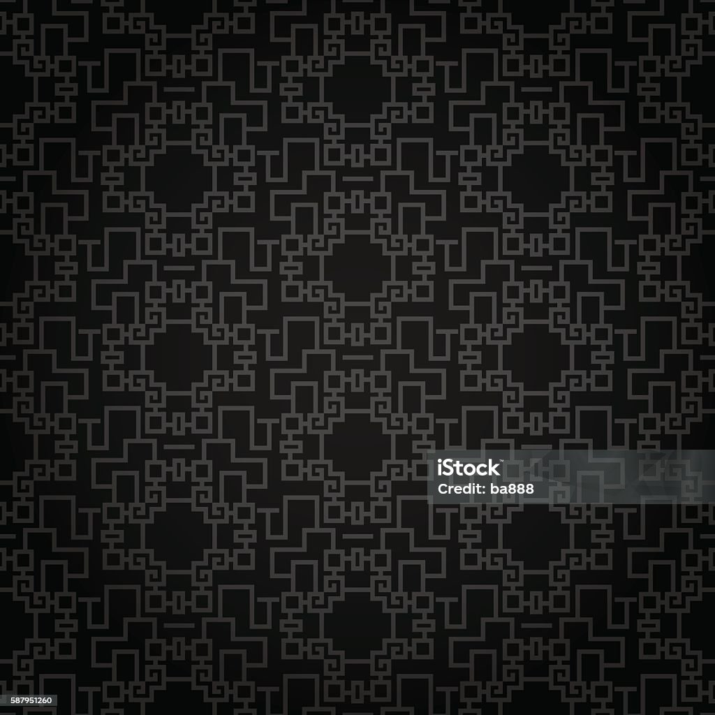 Chinese Pattern Bitmap Chinese Pattern Stock Illustration - Download Image Now - Arts Culture ...
