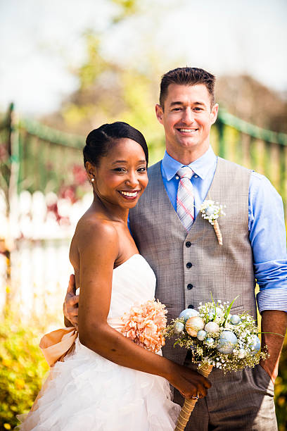 istock Bride and Groom Portrait 587953614
