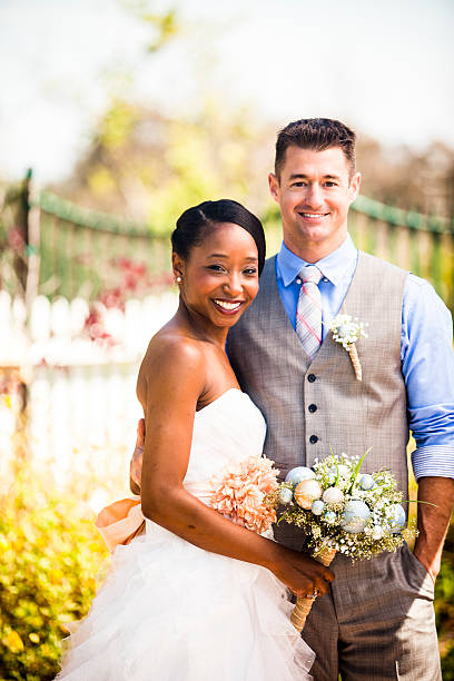 istock Bride and Groom Portrait 587953634