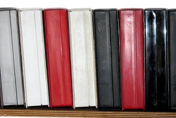 vintage antique video cassette tape cases