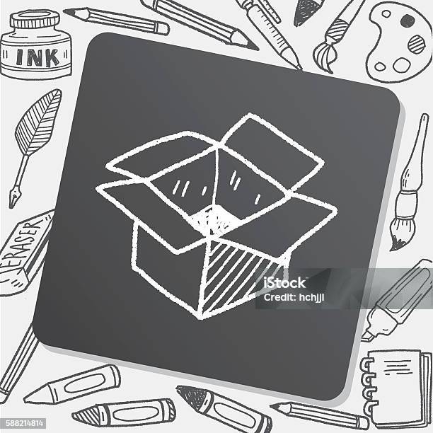 Scriptbox Doodle Doodle Box Stock Illustration - Download Image Now - Backgrounds ...