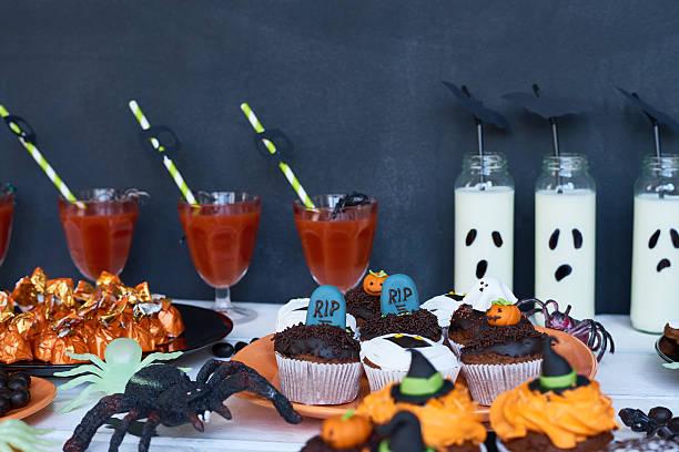 istock Halloween sweet foods and drinks 588218816