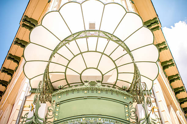 istock Architectural fragment in Ljubljana 588224616