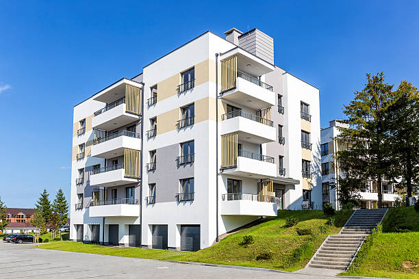 istock New modern apartment building, Warsaw, Poland 588226526