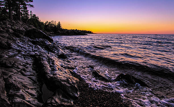 istock Lake Superior Sunset In The Keweenaw 588227208