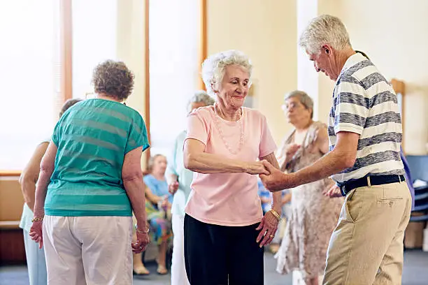 Photo of Showing off their dance moves