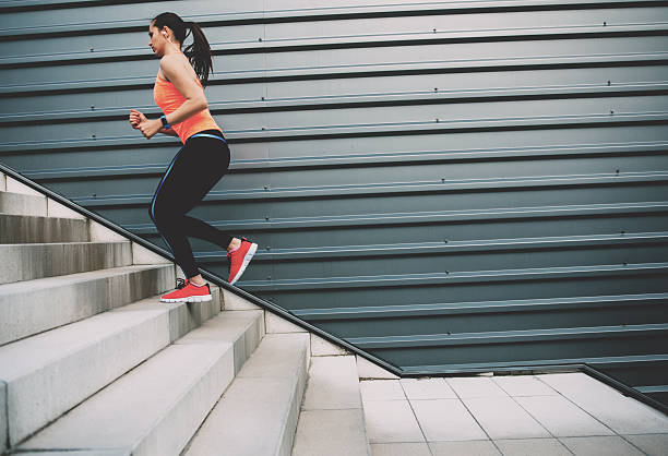istock Climbing Up The Stairs 588254336