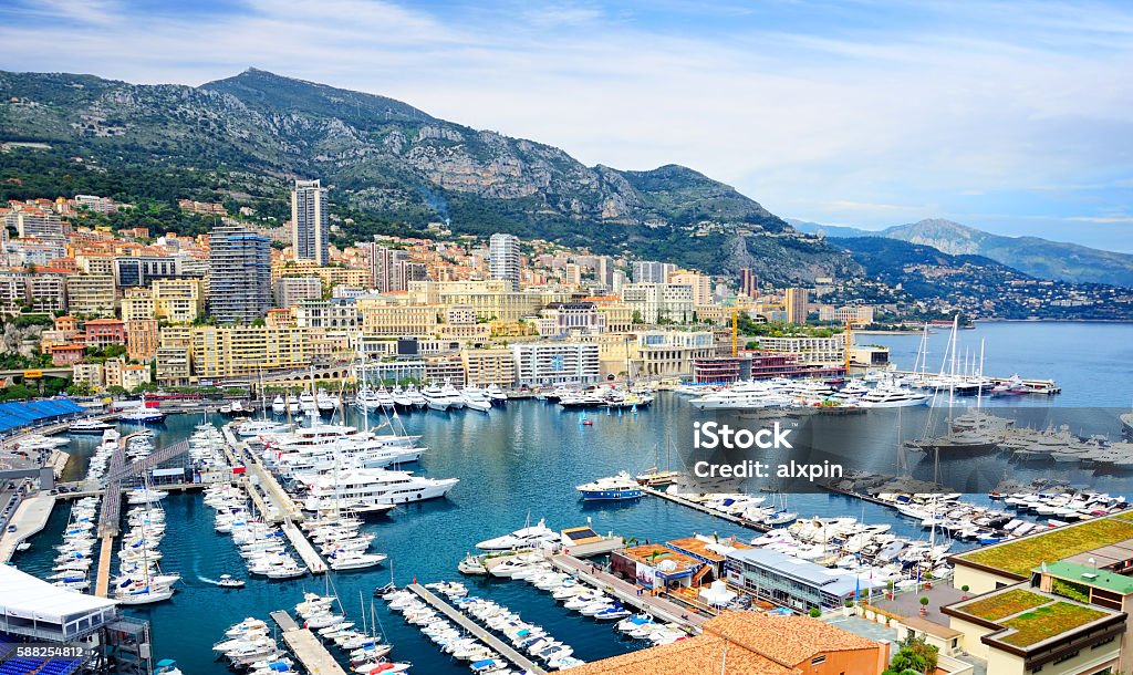 Monaco Harbour Harbour of Monte Carlo, Monaco Monaco Stock Photo