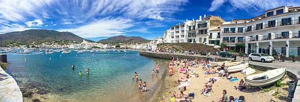 istock Panorama of Cadaques in the summer 588261170