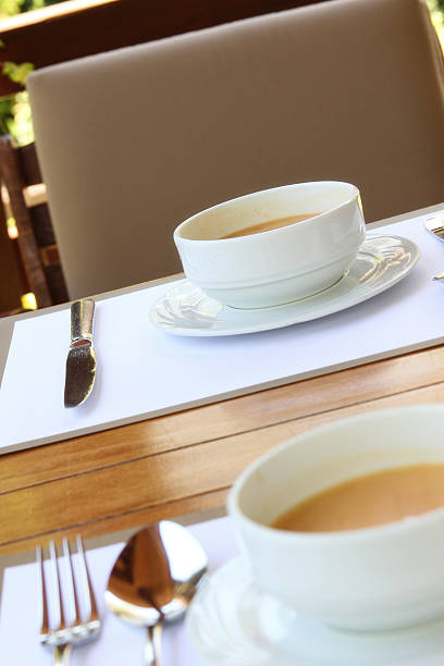 istock Two bowl of soup 588263700