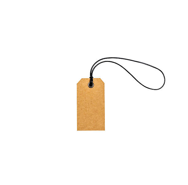 istock Cardboard price tag or sales label 588263976