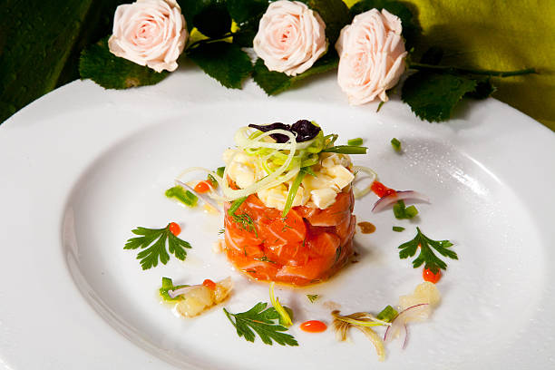 istock Salmon Tartare 588265096