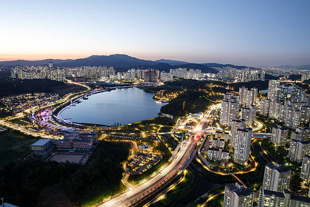 Suwon City Night View