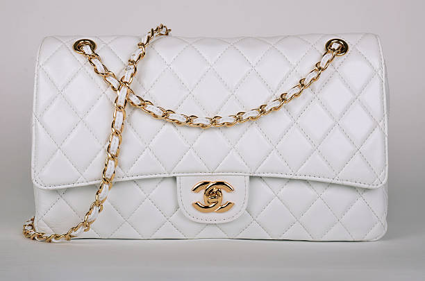 White chanel bag hi-res stock photography and images - Alamy