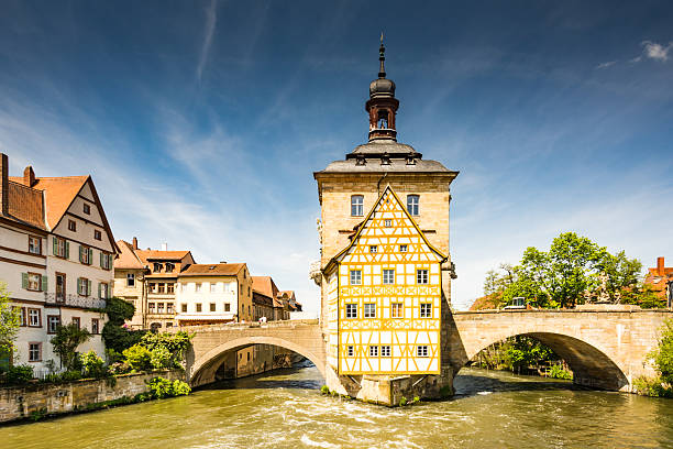 istock Historic town hall of Bamberg 588349564