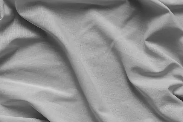 Photo of Crumpled fabric texture