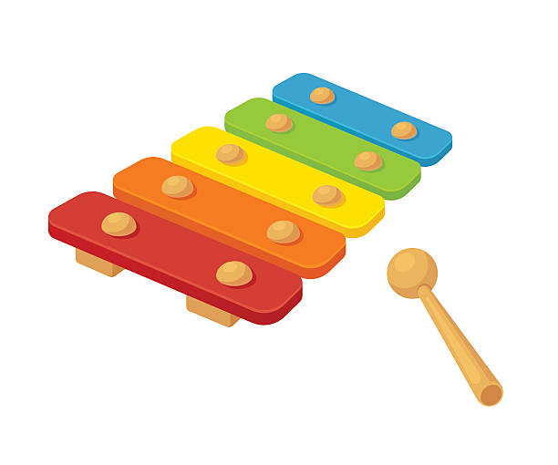 Toy Xylophone Illustration Stock Illustration - Download Image Now -  Xylophone, Toy, Vector - iStock