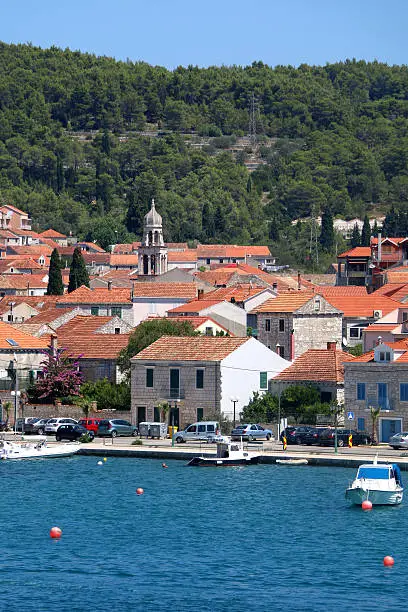 Vela Luka, island Korcula, Croatia.