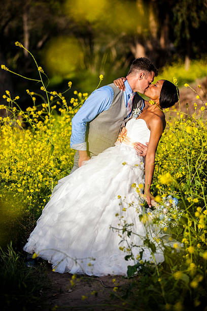 istock Beautiful Bride and Groom 588369624