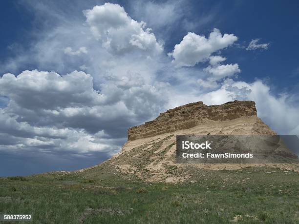 Pawnee Buttes Stock Photo - Download Image Now - Butte - Rocky Outcrop, Great Plains, Horizontal