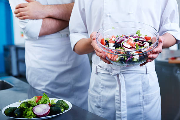 istock Delicious Greek salad 588381940