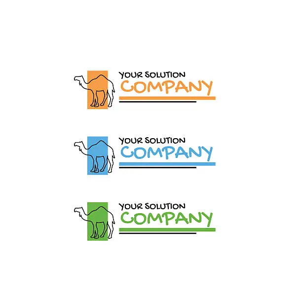 Vector illustration of company_logo