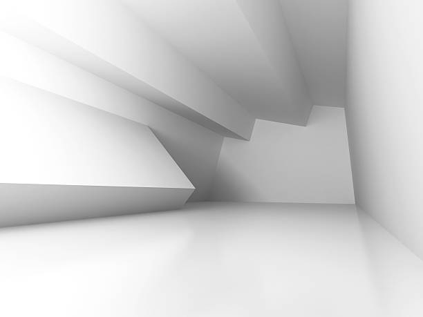 istock Abstract Futuristic Architecture Design Background 588392544