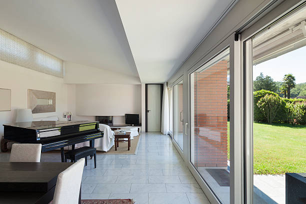 istock Lounge of a modern house 588393574