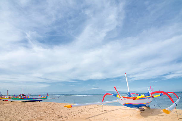 istock Sanur beach on Bali island, Indonesia 588393792