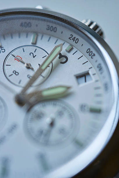 istock Wristwatch in close-up 588394644