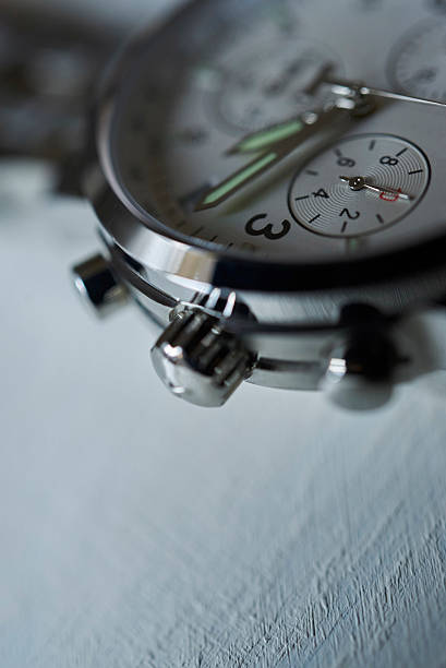 istock Wristwatch in close-up 588394700