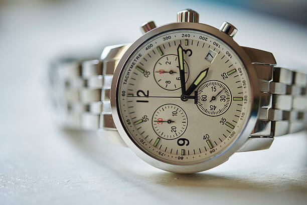 istock Wristwatch in close-up 588394720