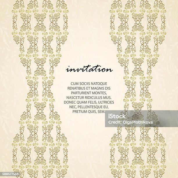 Vector Decorative Frame Stock Illustration - Download Image Now ...