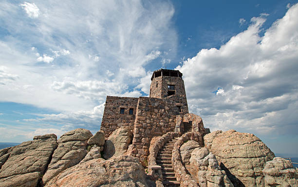 istock Harney Peak Fire Lookout Tower in Black Hills USA 588578092