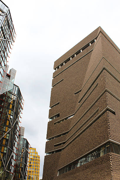 Tate Modern extension stock photo