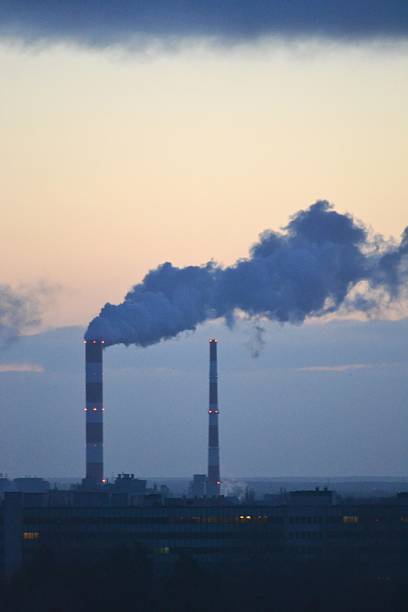 istock Power plant/ factory/ chimneys 588581850