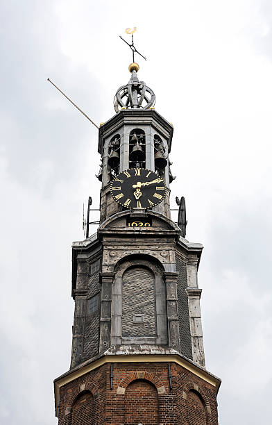 istock Westerkerk or Western Church tower in Amsterdam 588583562