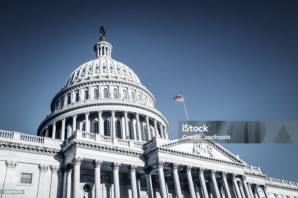 United States Capitol - Royalty-free Capitool Gebouw - Washington DC Stockfoto