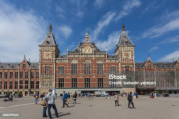 Amsterdam Stock Photo - Download Image Now - Amsterdam, Architecture, Blue