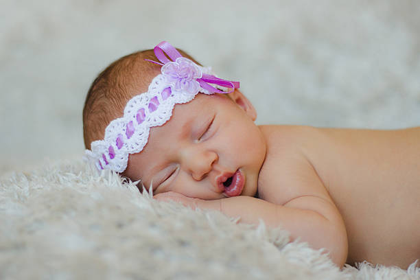 istock Naked newborn baby 588600070
