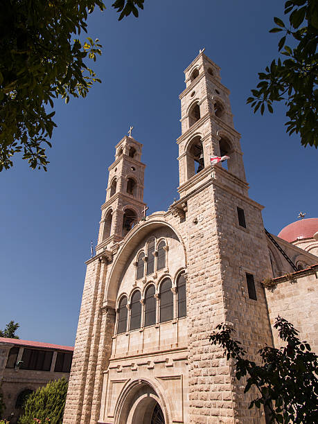 Modern Greek Orthodox convent in at Nablus in  West Bank